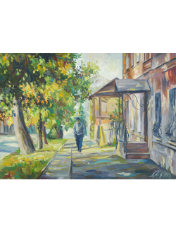 Пейзаж Улица Ленина. Ульяновск Круглова Ирина