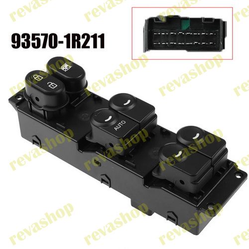 Кнопки стеклоподъемников, Hyundai Solaris, Hyundai Accent, Электростеклоподъемники, Стеклоподъемники