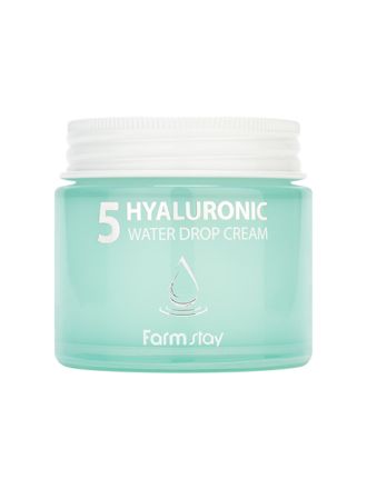 Крем для лица суперувлажняющий с гиалуроновым комплексом FarmStay 5 Hyaluronic  Water  Drop Cream