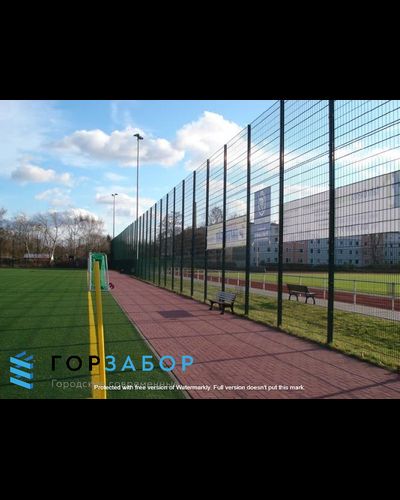 Забор 2D из прутка 8/6/8мм в полимерном покрытии