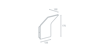 Светильник Pulsar ALR-551W KRUZ 3000К белый
