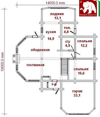 Проект 5-11, 261 кв.м., 14*19