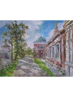 Картина Солнце в Кадашах Круглова Светлана