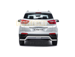 Защита заднего бампера "Волна" d51 мм для Hyundai CRETA
