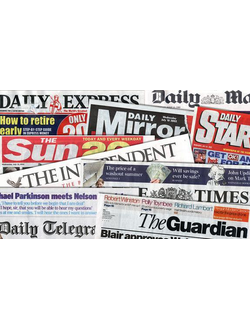 Иностранные газеты в Москве в России, Газеты на английском, Английские газеты, Intpressshop,Intpress