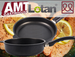 Посуда индукционные и для всех видов плит, AMT Gastroguss Германия, с покрытием Lotan®.