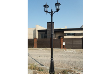 Alborg в посёлке "Вишнёвый сад" на телескопической опоре .