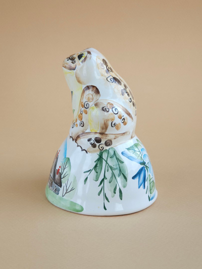 Квакуша на колокольчике