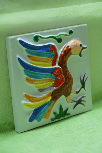 Сокол-Воин (изразцовая плитка)