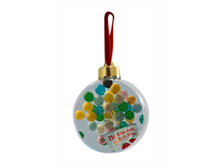 Новогодний ёлочный шар Выпускной №12