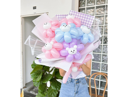 букет "мишутки"