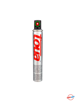 Газовый баллон Toua Premium 165 мм с зеленым клапаном