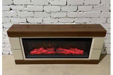 Линейный электрический камин Норман