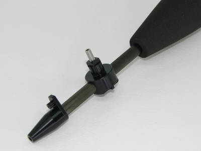 Удочка зимняя 54мм карбон открытая