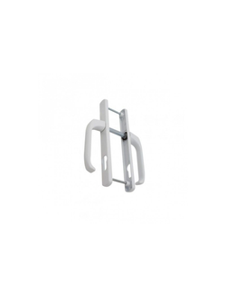 Нажимной гарнитур (85-35 , 2 болта ) для дверного профиля  (входная дверь ) Белый