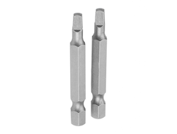 Набор вставок (бит) торцевых 1/4", Square, S1, 50 мм, 2 предмета TOLSEN TT20338
