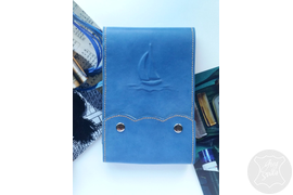 именной ежедневник ручной работы, ежедневник из кожи на заказ, блокнот купить