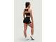 Шорты HIGH WAISTED SHORTS 5″ GYM HERO 582 Черные
