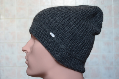 Визио Италия мужская вязаная шапка из альпака Vizio 6249 CY