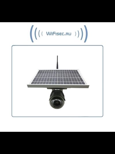 Автономная панорамная WiFi/LAN уличная видеокамера с встроенным DVR, Full HD 1080p (XMCSee)