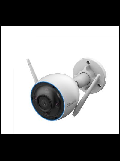 EZVIZ H3 3мп уличная WiFi видеокамера, детекция и отслеживание движения, цветная ночная съемка встроенный микрофон, с DVR. Full HD 3 Mp, объектив 2,8мм.