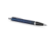 Ручка шариковая PARKER "IM Blue Origin CT", корпус латунь, детали хром, синяя, 2073476