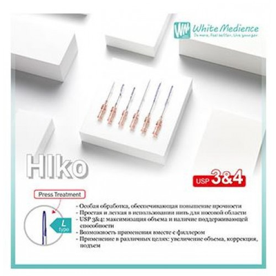 Мезонить стериальная White Ever Rhino COG HiKo 19G/60/PCL (спинка/крылья носа)