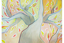 Тема: "Состояние осени".
 Композиция