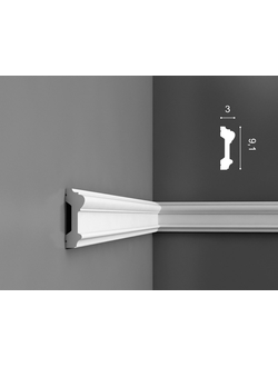 Молдинг P9010 - 9,1*3*200см