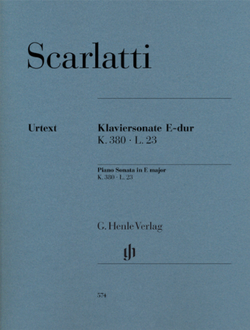 Scarlatti: Piano Sonata in E major K.380, L.23