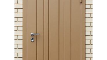 Входная дверь. профильная конструкция. пос. лесной остров