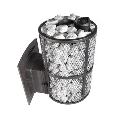 Банная печь Атмосфера XL сетка нержавейка до 26 м3