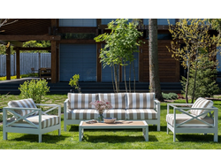 Диванная группа MIA L из алюминиевого профиля