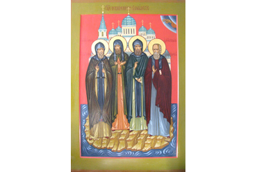 40. Новомученики Валаамские (100×60)_ в дар от нашего храма Валаамскому монастырю