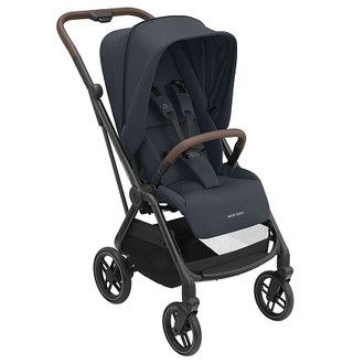 Коляска 3в1 Maxi-Cosi Leona Essential Graphite/серый (большие колеса)