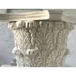 Капитель резная каменная