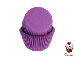 Капсулы бумажные для выпечки Фиолетовые, 100 шт