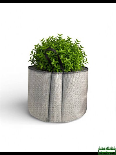 Сумка с ручками Т 30 (39х25) Р 180 г/м2,гибкий контейнер,гибкий контейнер для растений,сумка