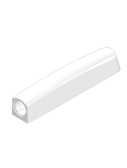 Корпус для толкателя TITUS PushOpen длинного (белый)