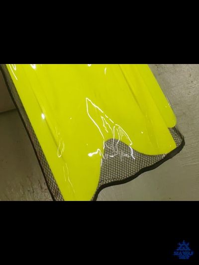 Ласты длинные разборные длинные Лайм мягкие р.36/38