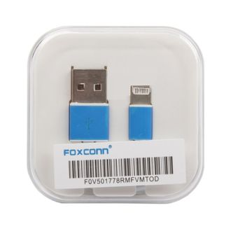 Кабель USB - Lightning 8-pin совместим  &quot;Foxconn&quot; copy  (1м) /max 1A