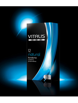 ПРЕЗЕРВАТИВЫ VITALIS PREMIUM №12 NATURAL