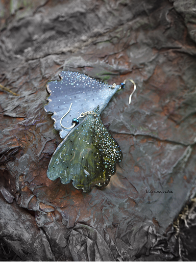 Мистические серьги "Крылышки Туманной Феи"