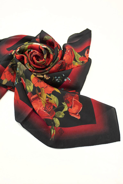 Павловопосадский платок  10475-18