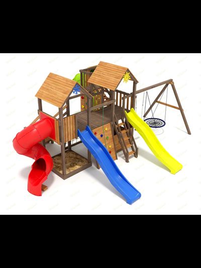 Детская площадка IgraGrad Комбо с трубой 2,1м фото