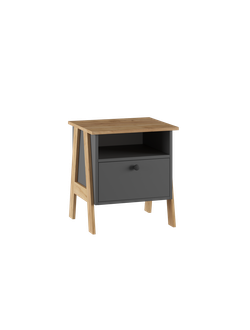 Теодора Тумба ПВШ Графит/Дуб крафт