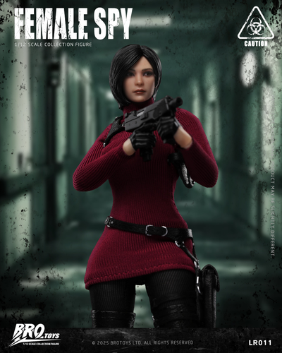 ПРЕДЗАКАЗ - Ада Вонг (Resident Evil 4 Remake) - Коллекционная фигурка 1/12 SCALE Female Spy with Movable Eyes (LR011) - BROTOYS ?ЦЕНА: 13900 РУБ.?