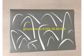 Трафарет хвосты малые реальное фото