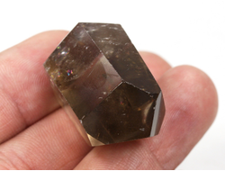 Кварц дымчатый, кристалл полированный, Бразилия (29*22*18 мм, 17 г) №36318