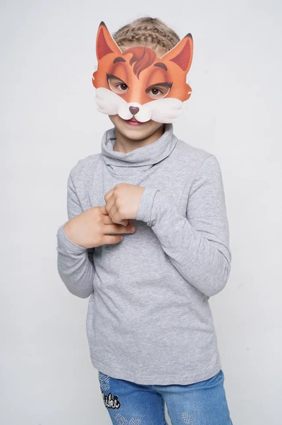 Кукольный театр. Маска "Лисичка"